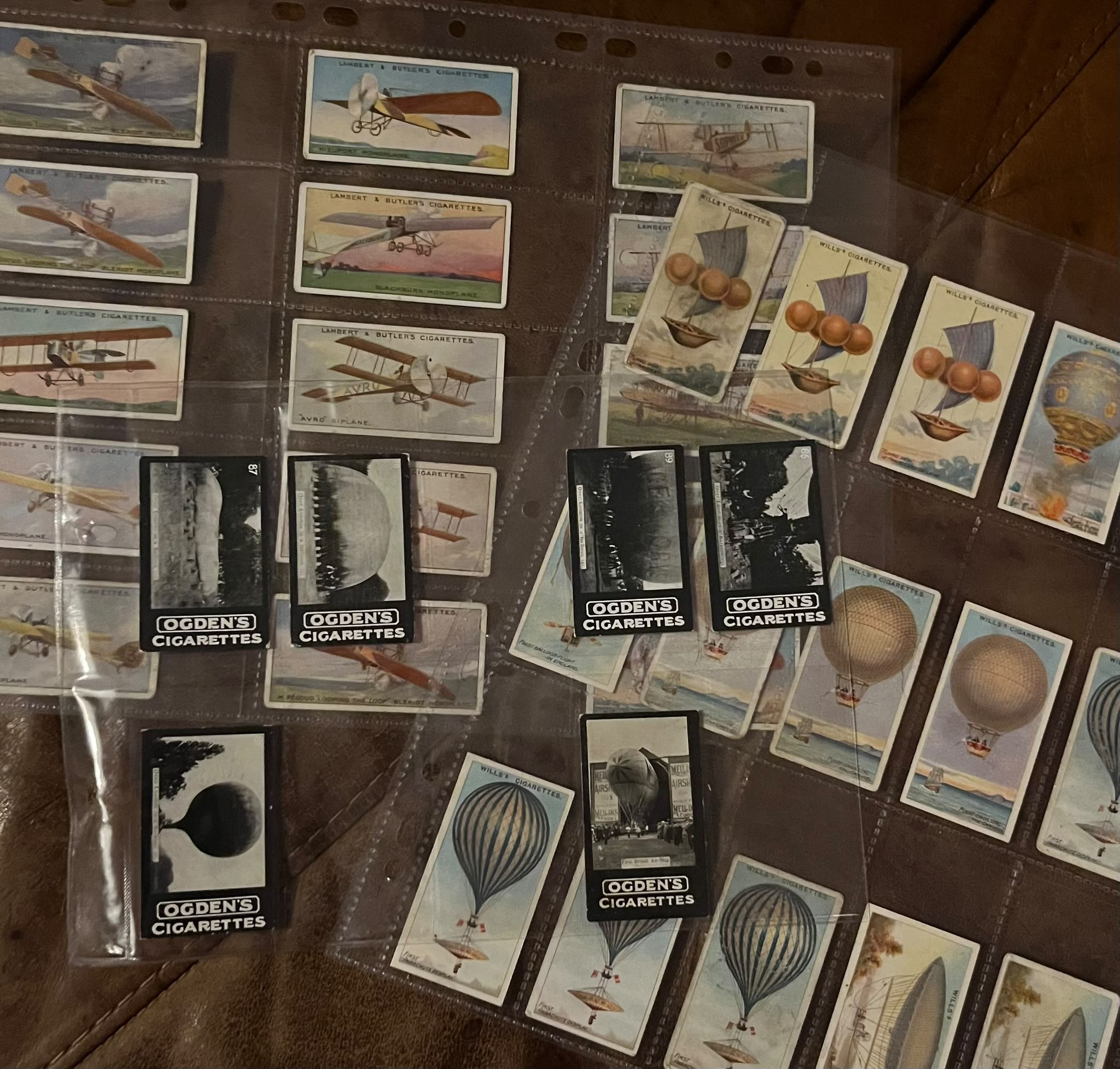 Collecting Early Aviation Cigarette Cards