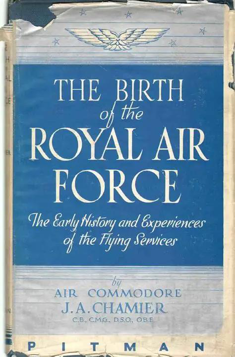 The Birth of the Royal Air Force, published by Pitman, 1943